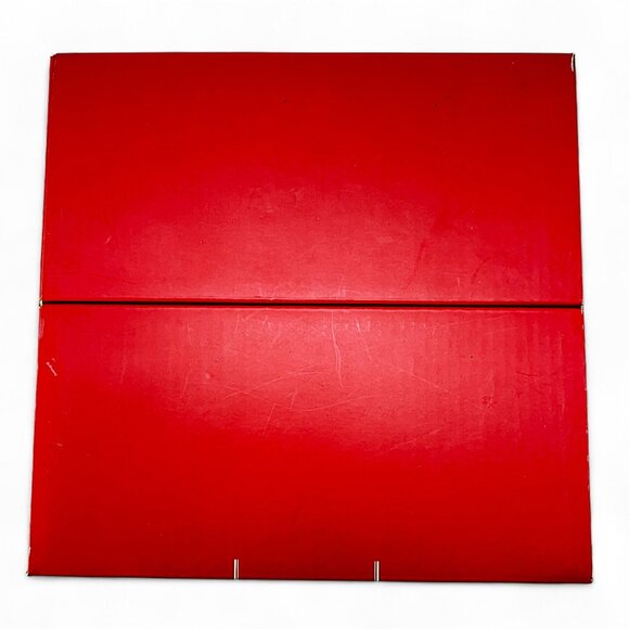 Lenox Holiday Optic Red All Purpose Beverage Set Of 4 16oz Clear Footed #831463 - Picture 3 of 5